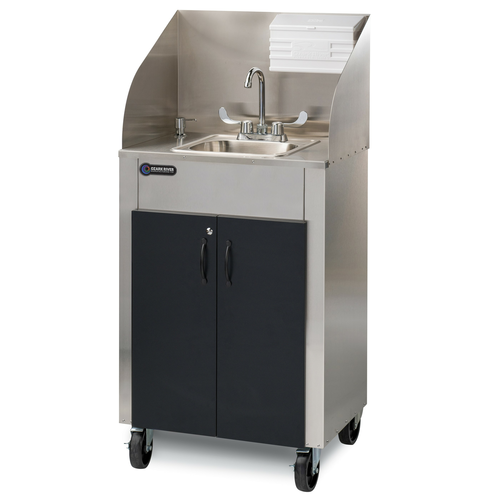 Picture of Portable Hand Sink, hot water, self-contained, NSF-Certified, 26"W x 18"D x 54-3/4"H