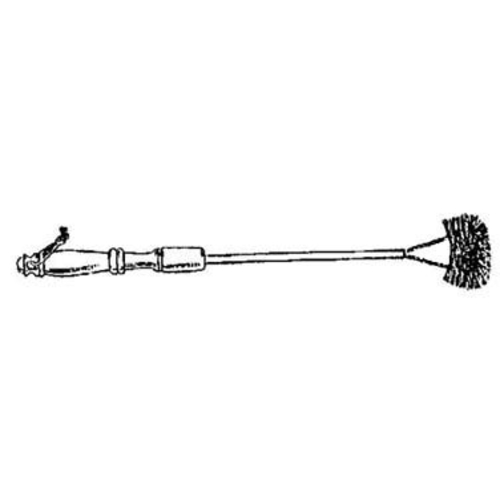 Picture of AllPoints Foodservice Parts & Supplies 32-1857 Fryer Basket Cleaning Brush 2" dia. 10" handle