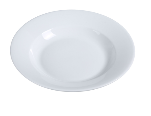 Abco Pasta Bowl, 30 oz., 12" dia., round, dishwasher, oven and microwave safe, porcelain, super white (sold by case)