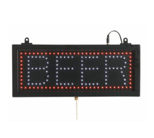 Picture of AARCO Products BEE06S LED Sign 16-1/8"W x 6-3/4"H "BEER"