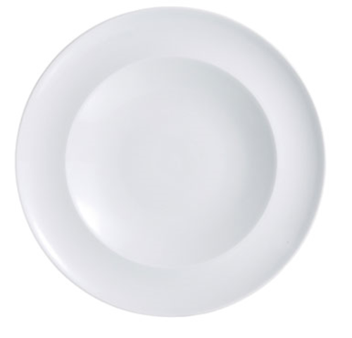 R0902 Vintage By Arcoroc Dinner Plate 10 1 2in Dia Round Wid Bresco