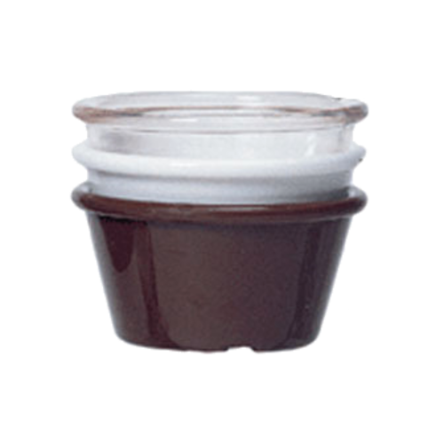 Ramekin, 2-1/2 oz., plain, SAN plastic, clear