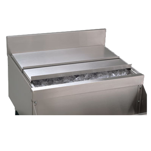 Prestige Sliding Cover, 17-1/2"W x 16-1/2"D, for 18"W ice bin, 20/300 series stainless steel