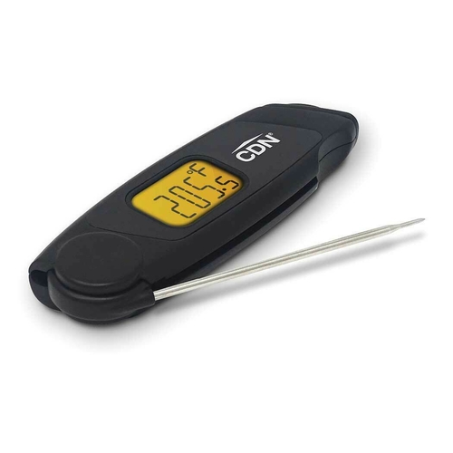 Picture of Waterproof Folding Thermocouple Thermometer, -40 to +572°F (-40 to +300°C), 0.1°F/0.1°C resolution,