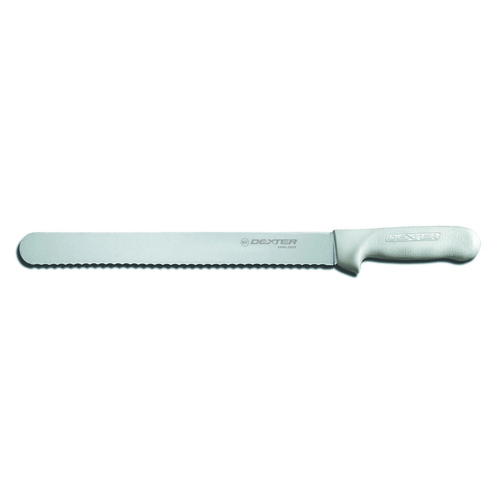 Picture of Dexter Russell S140-12SC-PCP Sani-Safe® (13463) Roast Slicer 12" scalloped edge