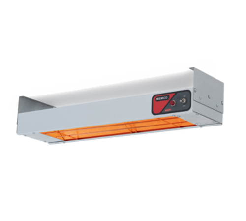Strip Heater, 36'' x 6'' x 2.5'', infrared heating element, toggle switch, indicator light, aluminum sh