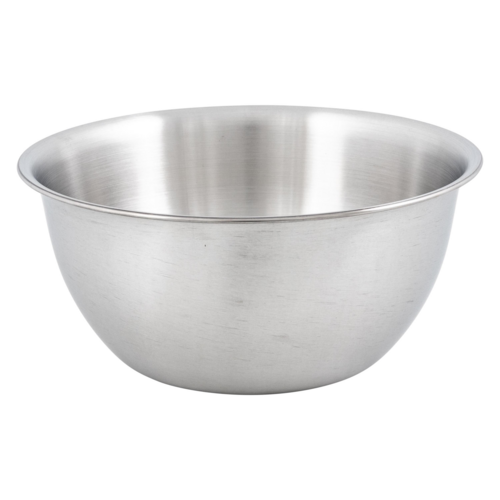 Adcraft True Capacity Heavy Duty Mixing Bowl, 5 Qt Capacity, in Stainless Steel