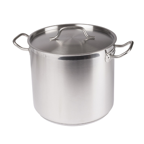 Picture of Winco SST-16 Premium Induction Stock Pot 16 qt. 11" dia. x 9-3/4"H