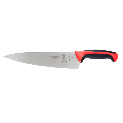 Picture of Mercer Culinary M22610RD Millennia® Color Handles Chef's Knife 10" stamped