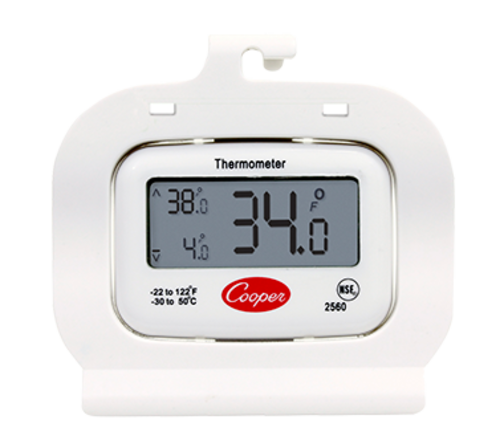 Picture of Cooper-Atkins 2560 Refrigerator/Freezer Thermometer digital temperature range: -22° to 122°F (-30° to 50°C)