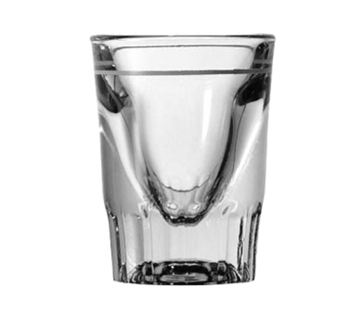 Picture of Anchor Hocking Foodservice 5281/932U Whiskey Glass 1-1/2 oz. (7/8 oz. cap line) 2-1/4" dia. Sold by Dozen