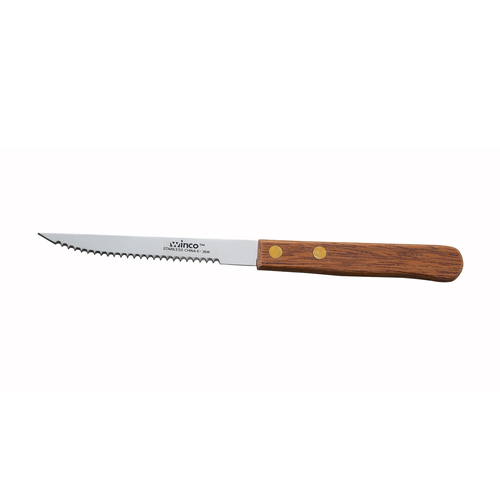 Picture of Winco K-35W Economy Steak Knife 8" O.A.L. 4" blade Sold by Dozen