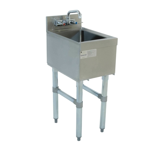 Picture of Advance Tabco SL-HS-12 Underbar Basics™ Hand Sink underbar 12"W x 18"D x 32-3/4"H O.A.