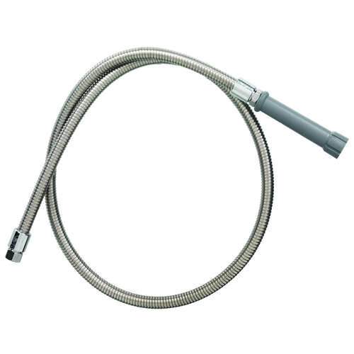 Picture of T&S B-0044-H Stainless Steel Hose, 44" flexible, Inner Rubber Tubing