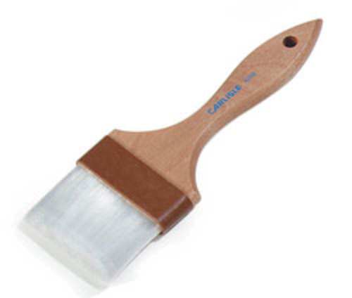 Picture of Carlisle 4039800 Sparta® Chef Series™ Pastry Brush 3" wide epoxy-set bristles soft-flagged