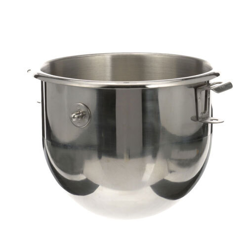 Mixing Bowl, 12 qt. capacity, for Hobart model #A-120, 14 gauge, 304 stainless steel, NSF