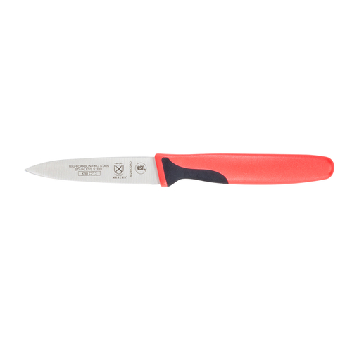 Picture of Mercer Culinary M23930RD Millennia® Color Handles Paring Knife stamped high carbon