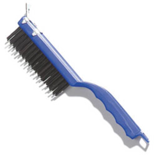 Picture of Carlisle 4067100 Sparta® Scratch Brush 11-1/2" long 5-1/2"L x 1-1/4"W carbon tempered steel bristles