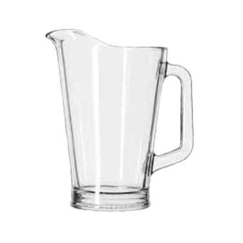 Picture of Libbey Glass 5260 Pitcher 60 oz. glass (H 9-1/4"; T 5-3/4"; B 4-1/8"; D 7-7/8") (6 each per case)