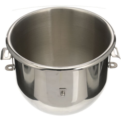 Mixing Bowl, 20 qt. capacity, for Hobart model #A-200, 14 gauge, 304 stainless steel, NSF