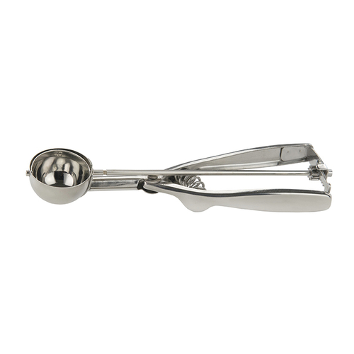 Picture of Disher/Portioner, 5/8 oz. (size 50), 1-1/2" dia., round,18/8 stainless steel (Qty Break = 12 each)