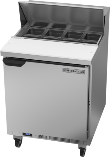 Picture of BEVERAGE AIR BEVERAGE AIR 8 PAN REFRIGERATED SALAD PREP, 27" WIDE