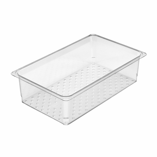 Picture of Cambro 15CLRCW135 Camwear® Colander 12-3/4" x 20-7/8" x 5" deep fits 1/1 size food pans