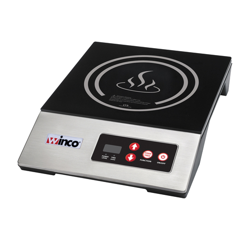 Commercial Induction Cooker, electric, ceramic glass surface, easy-touch control pad, up to 180 minu