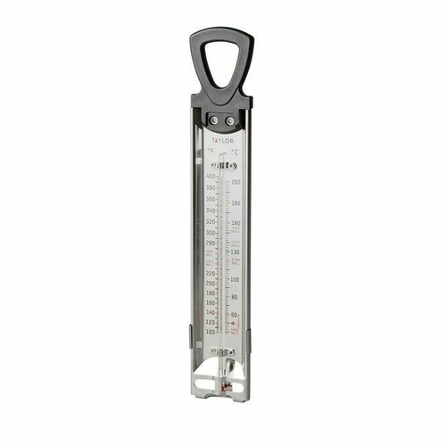 Candy/Deep Fry Thermometer, 12'' long, 100 to 400F (50 to 200 C) temperature range, insulated handle