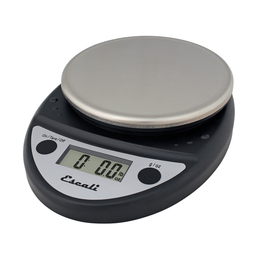 Picture of San Jamar SCDGP11BK Escali Primo Digital Scale round 11 lb. x 0.1 oz./ 5 kg x 1 g