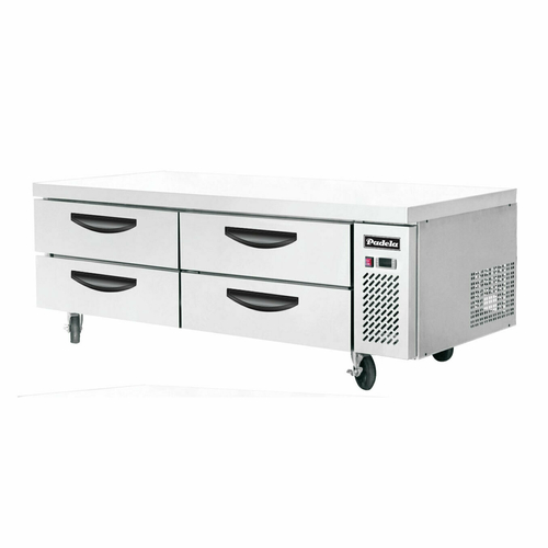 Padela Chef Base, two-section, 72.4''W x 32.1''D x 26.6''H, side-mounted self-contained refrigeration,