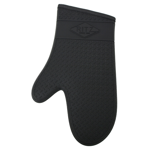 Picture of John Ritzenthaler Company RZS685BK15 Ritz® Oven Mitt 15" tread for gripping