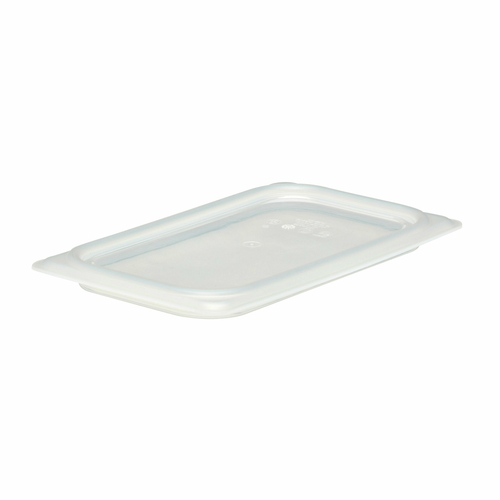 Picture of Cambro 40PPCWSC190 Food Pan Seal Cover 1/4 size material is safe from -40°F to 160°F (-4°C to 70°C)