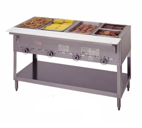 Picture of Aerohot Steamtable Hot Food Unit, gas, 72-3/8"W x 22-7/16"D x 34"H