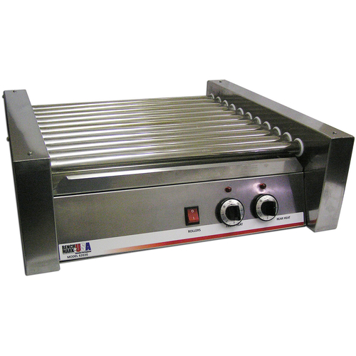 Picture of Winco 62030 Benchmark Hot Dog Roller Grill 30 hot dog capacity removable drip tray