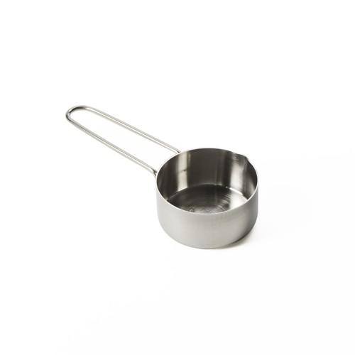 Measuring Cup, 1/3 cup, with wire loop handle, stainless steel