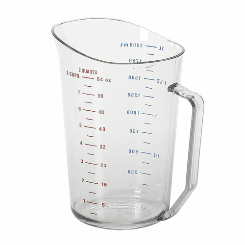 Picture of Cambro 200MCCW135 Camwear® Measuring Cup 2 qt. molded handle