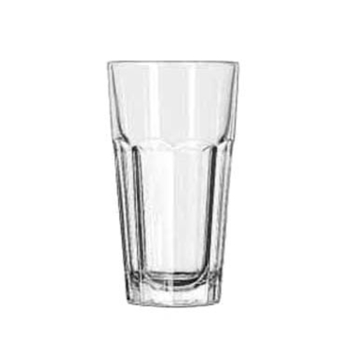 Cooler Glass, 12 oz., DuraTuff, Gibraltar (H 5-7/8''; T 3-1/8''; B 2-1/4''; D 3-1/8'') (36 each per