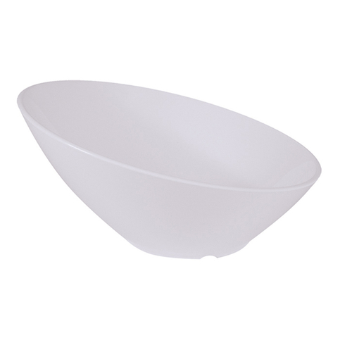 Bowl, 16 oz., 8-1/4" dia. x 4-3/16"H, cascading, break-resistant, dishwasher safe, melamine, Classic, white, BPA free, NSF