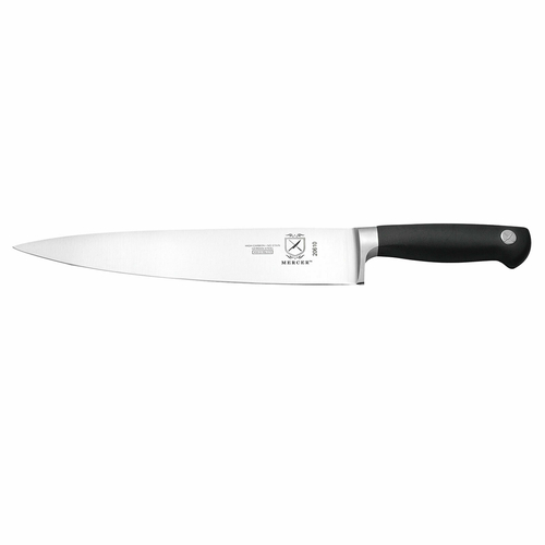 Genesis Chef's Knife, 10'', precision forged, high carbon, no-stain, German steel, black non-slip San