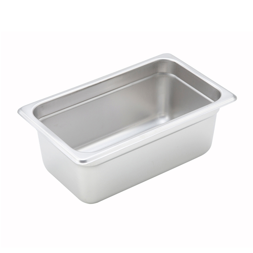 Picture of Winco SPJH-404 Steam Table Pan 1/4 size 10-5/6" x 6-5/16" x 4" deep