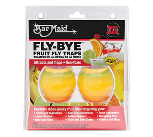 Picture of Bar Maid/Glass Pro FLY-BYE Fly-Bye™ Fruit Fly Trap attracts & traps non-toxic (2 each per pack