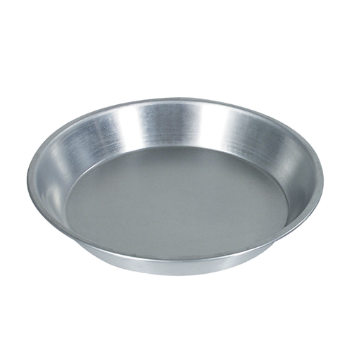 Pie Plate, 10'' dia. x 1-1/4''H, 1.0 mm thickness, aluminum