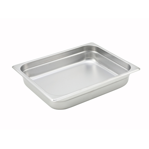 Picture of Winco SPJH-202 Steam Table Pan 1/2 size 10-3/8" x 12-3/4" x 2-1/2" deep