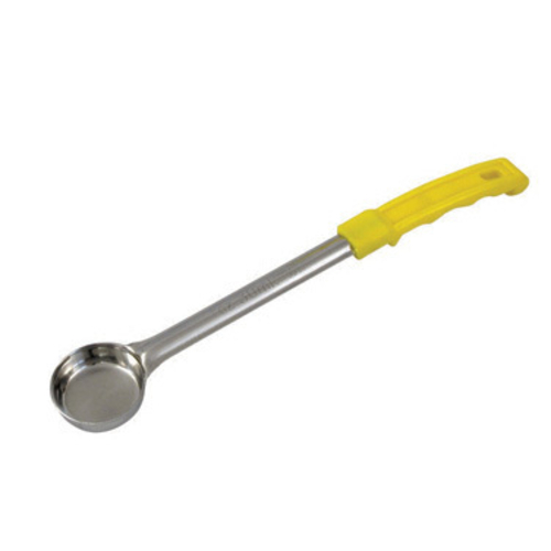 FOOD PORTIONER, 1 OZ., ONE-PIECE, SOLID, STAINLESS STEEL, YELLOW