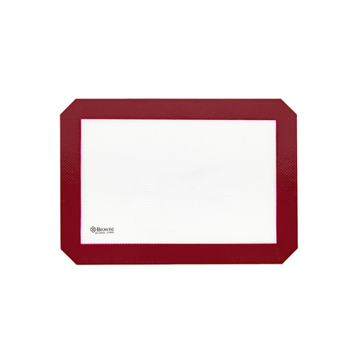 Picture of Baking Mat, 1/2-size, 16-1/2" x 11-3/5", rectangular, double-sided, non-stick, microwave/freezer/oven safe