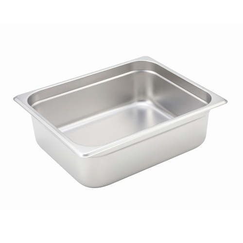 Picture of Winco SPJH-204 Steam Table Pan 1/2 size 10-3/8" x 12-3/4" x 4" deep