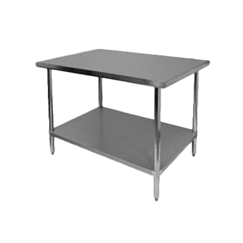 Work Table,  40" - 48", Stainless Steel Top