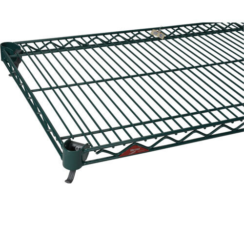 Metro® Super Adjustable Super Erecta® Shelf, 48"W x 18"D, corner release system, built in Microban® antimicrobial product , includes plas…